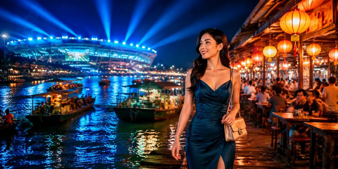 Người chơi game cá cược tại khu chợ đêm Cần Thơ nhộn nhịp về đêm